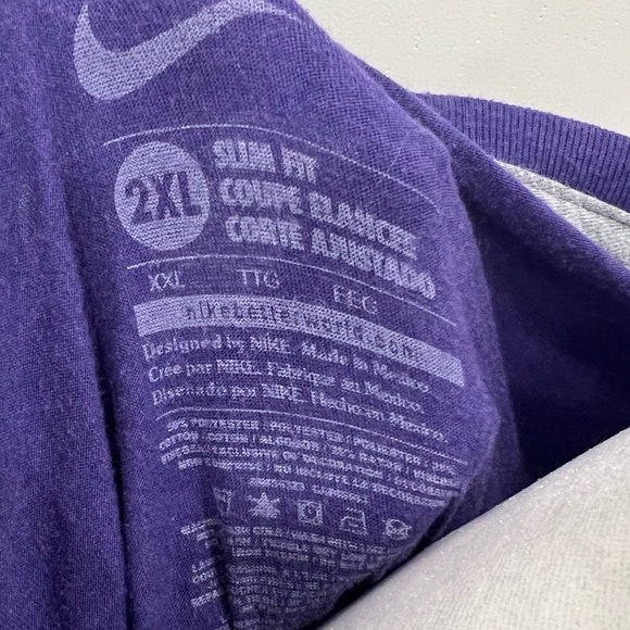 NIKE KANSAS STATE WILDCATS V-NECK TOP - Picture 4 of 4